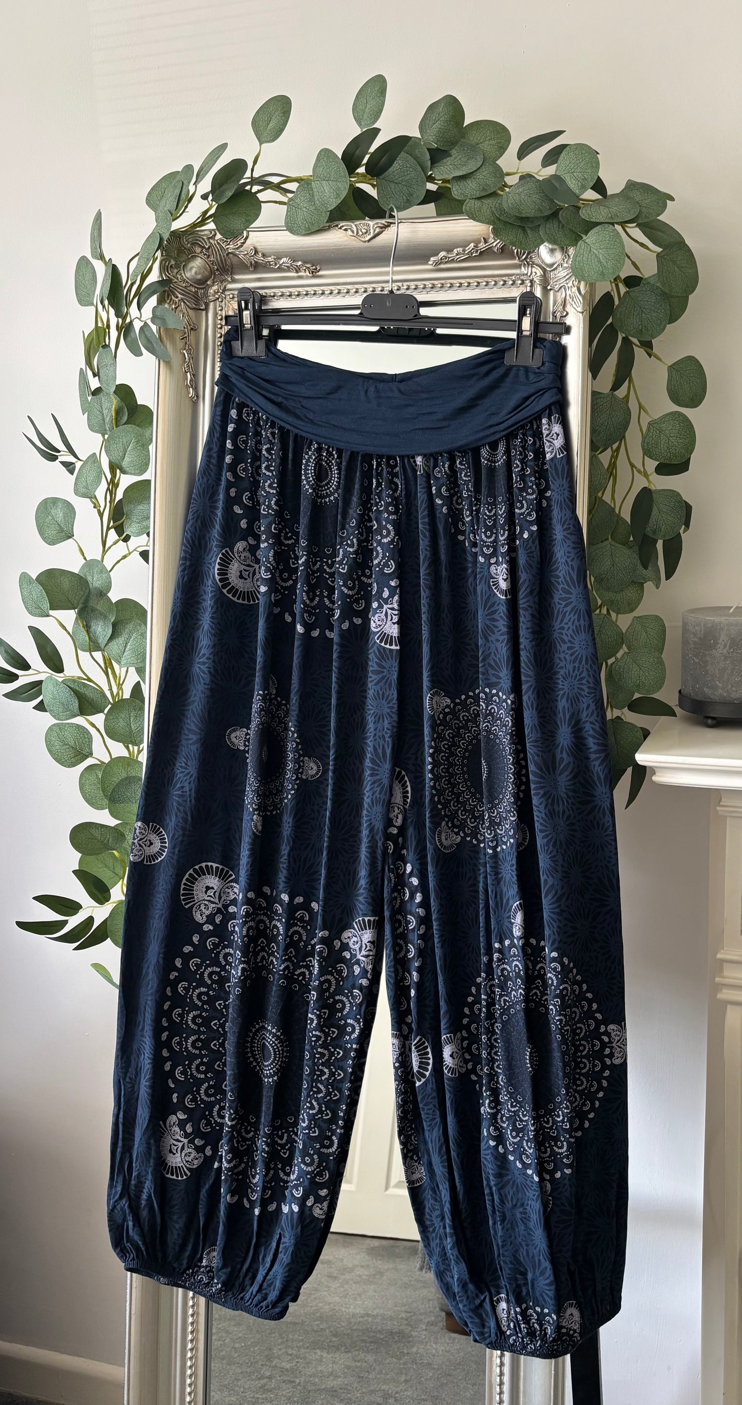 Mandalay Print Harem Trousers