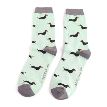 Bamboo Socks For Men - Dachshunds