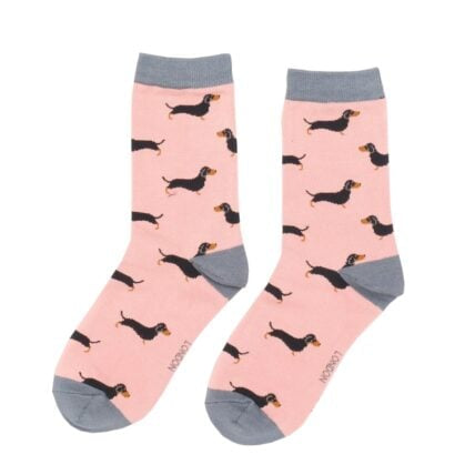 Bamboo Socks For Women - Dachshunds