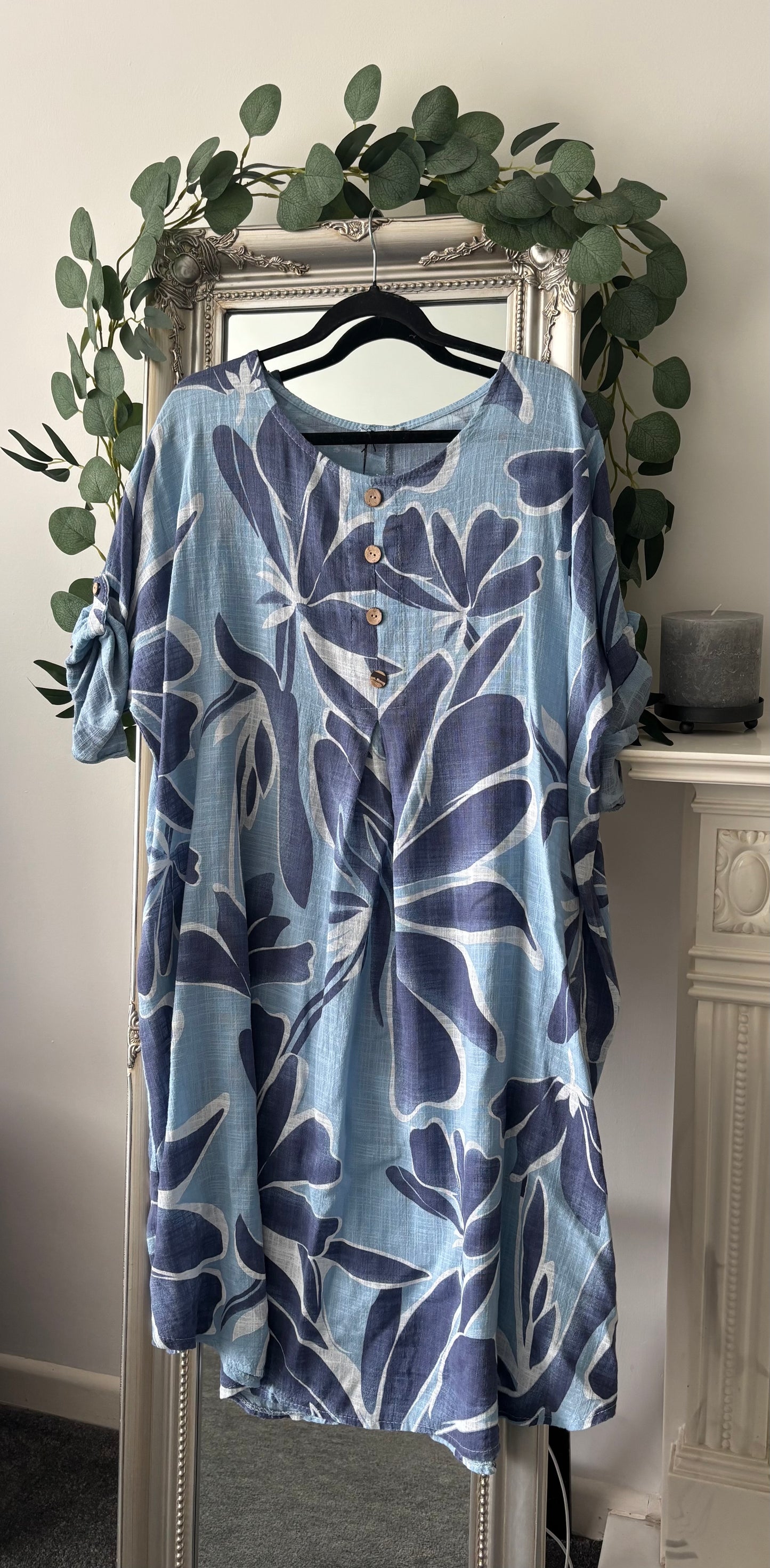 Plus Size Cotton Dress