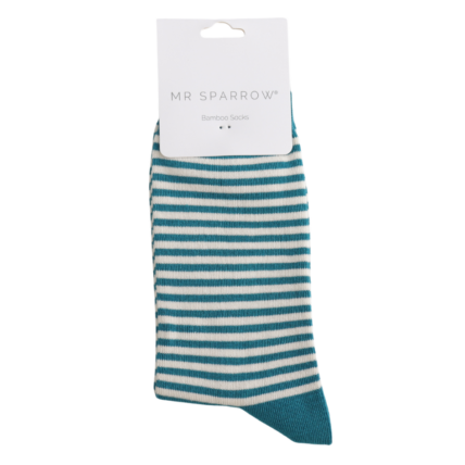 Bamboo Socks For Men - Simple Stripe