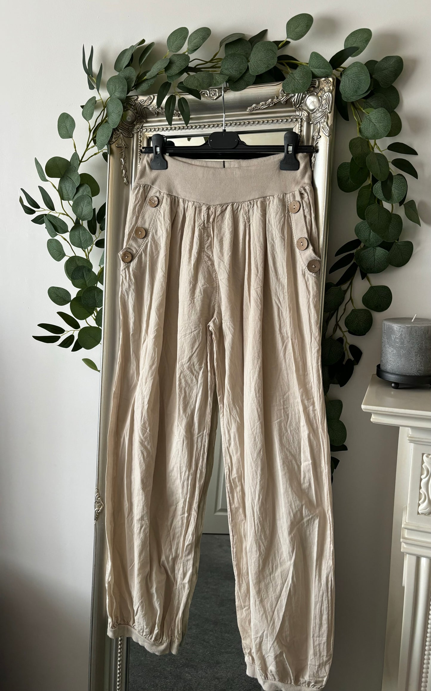 Cotton Harem Trousers