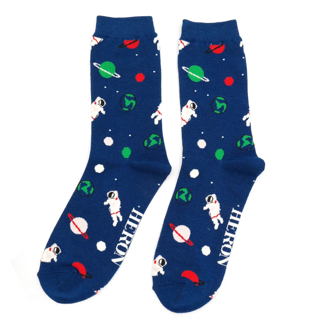 Bamboo Socks For Men - Astronauts Space