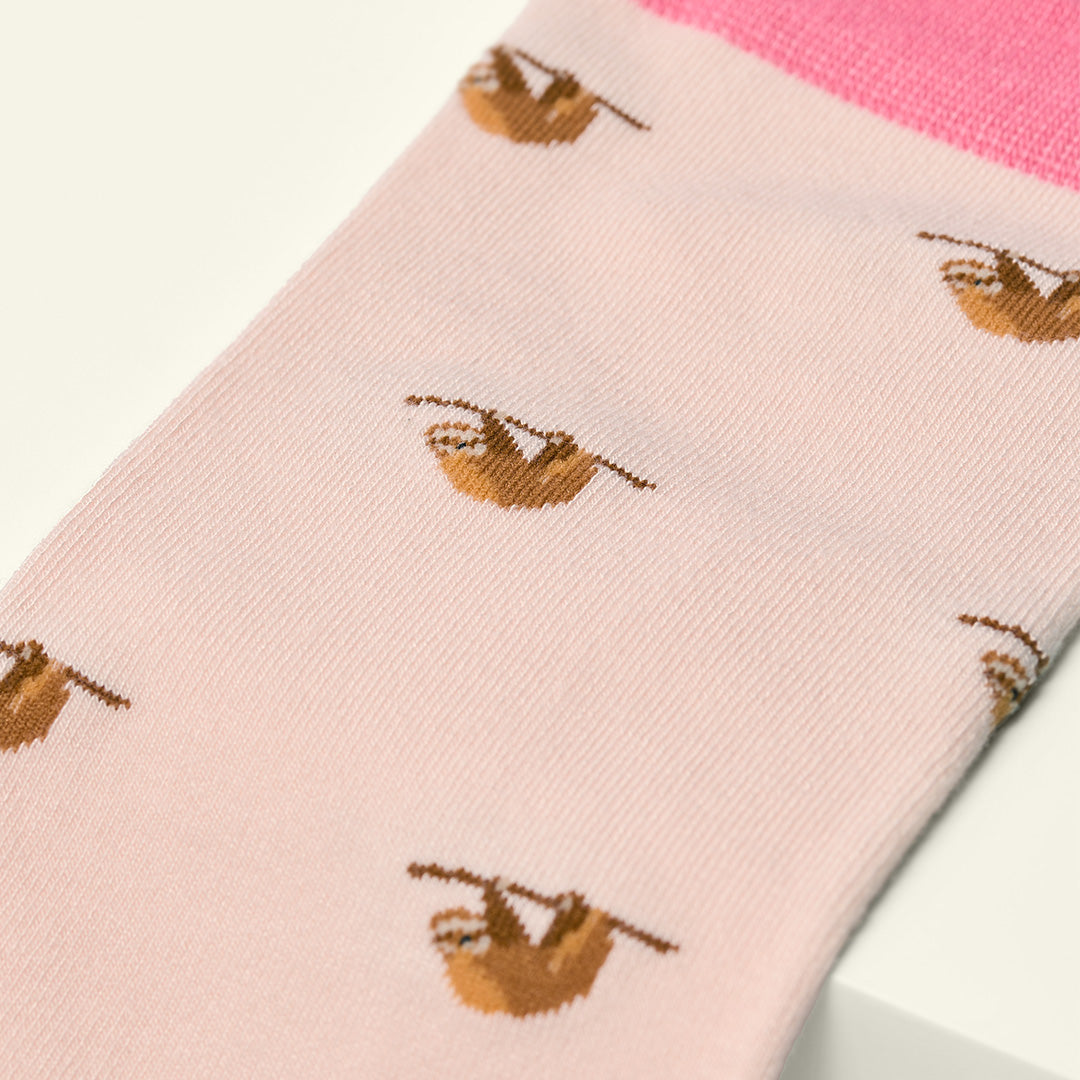 Bamboo Socks For Women - Sloth