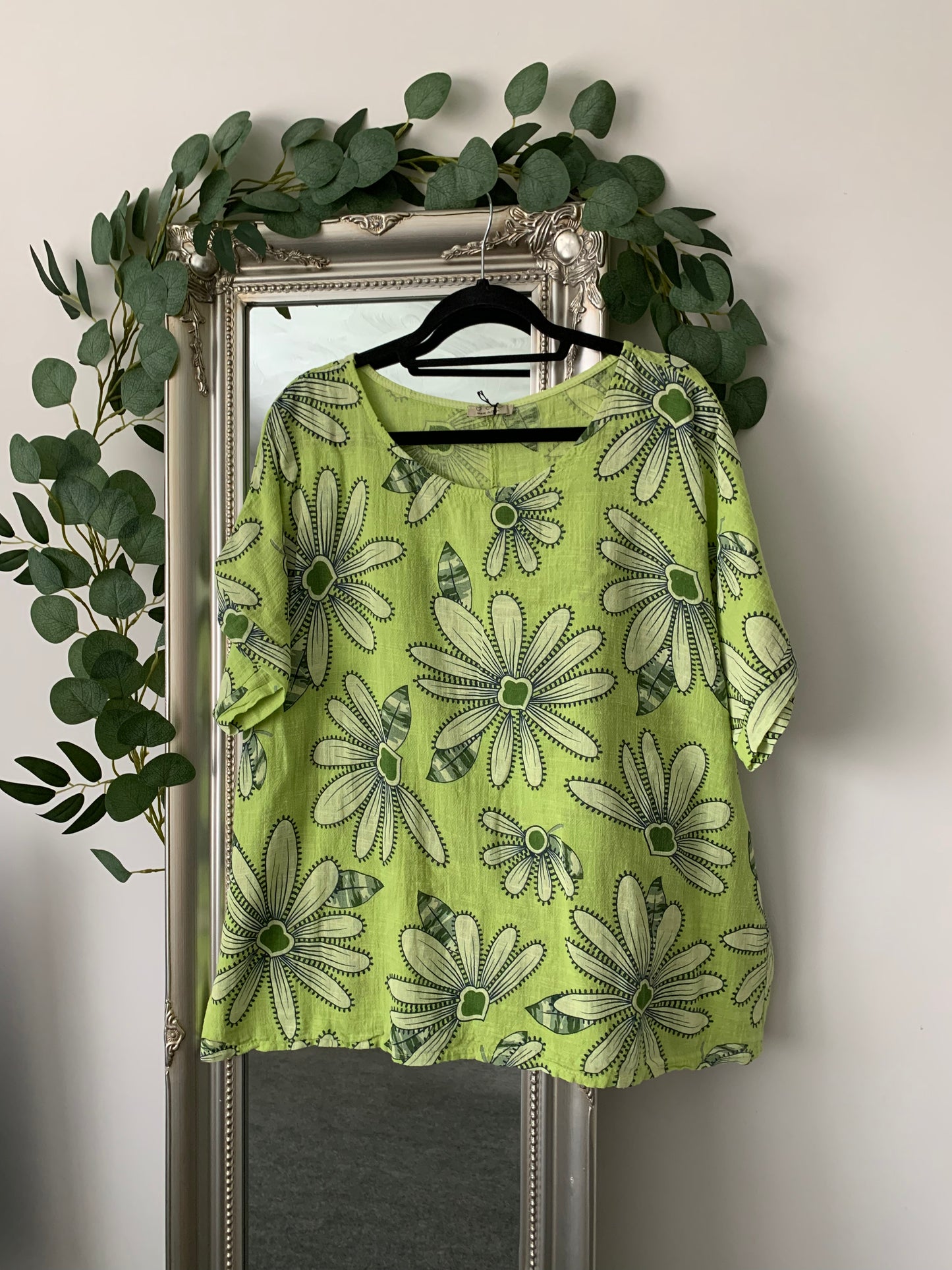 Cotton Cap Sleeve Tunic