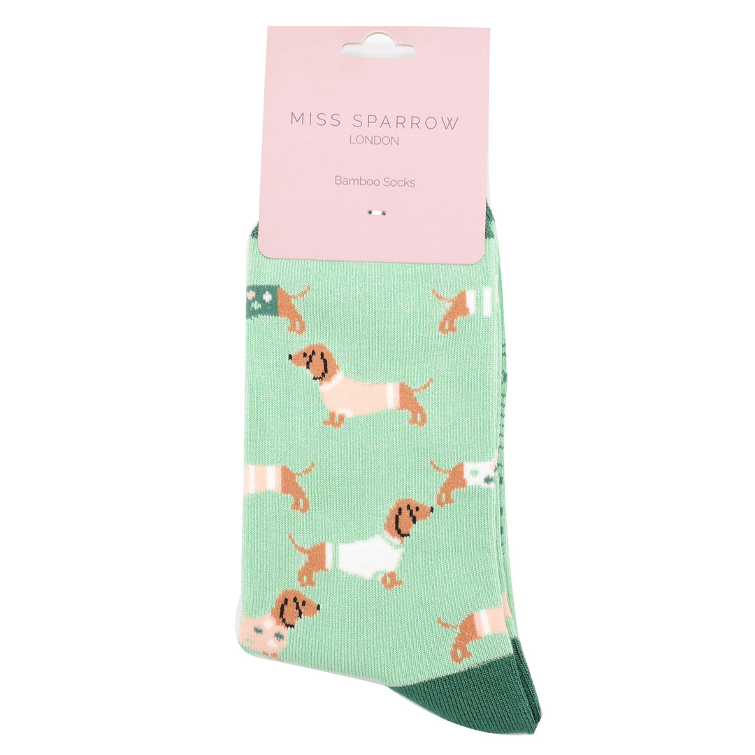 Bamboo Socks For Women - Dachshunds