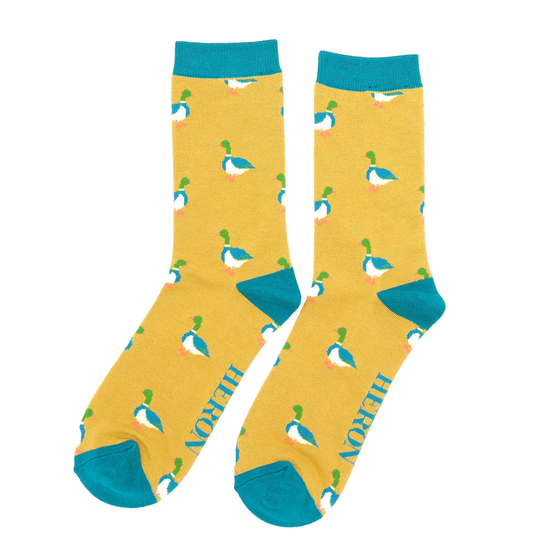 Bamboo Socks For Men - Mallards