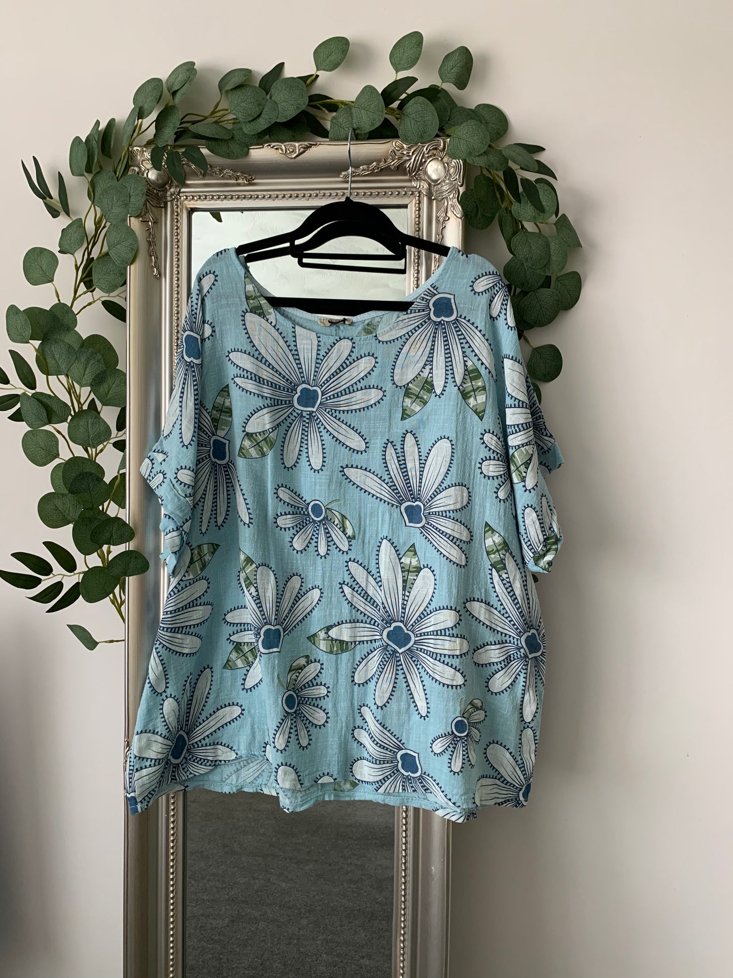 Cotton Cap Sleeve Tunic