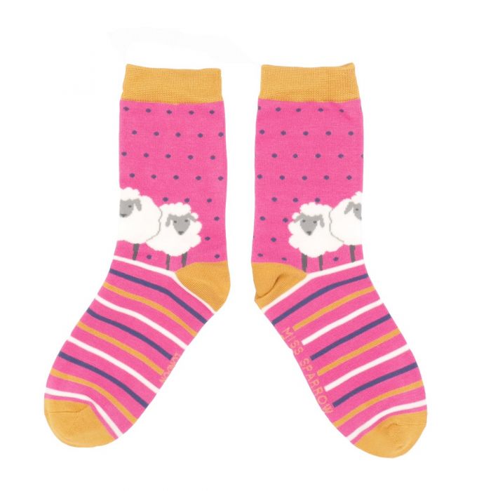 Bamboo Socks For Women - Sheep