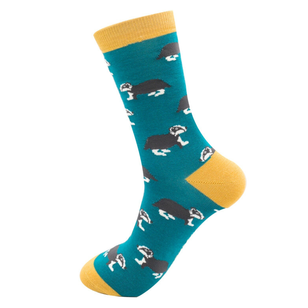 Bamboo Socks For Men - Badgers