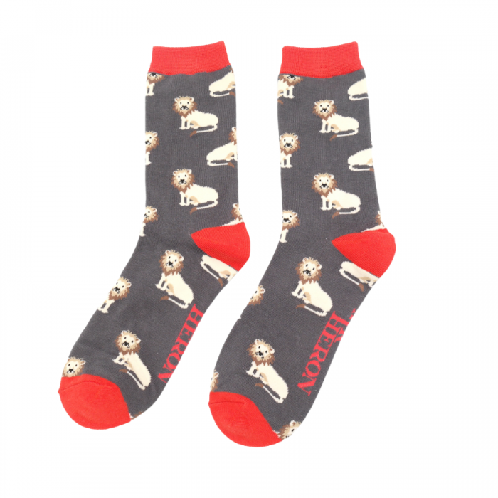 Bamboo Socks For Men - Lions