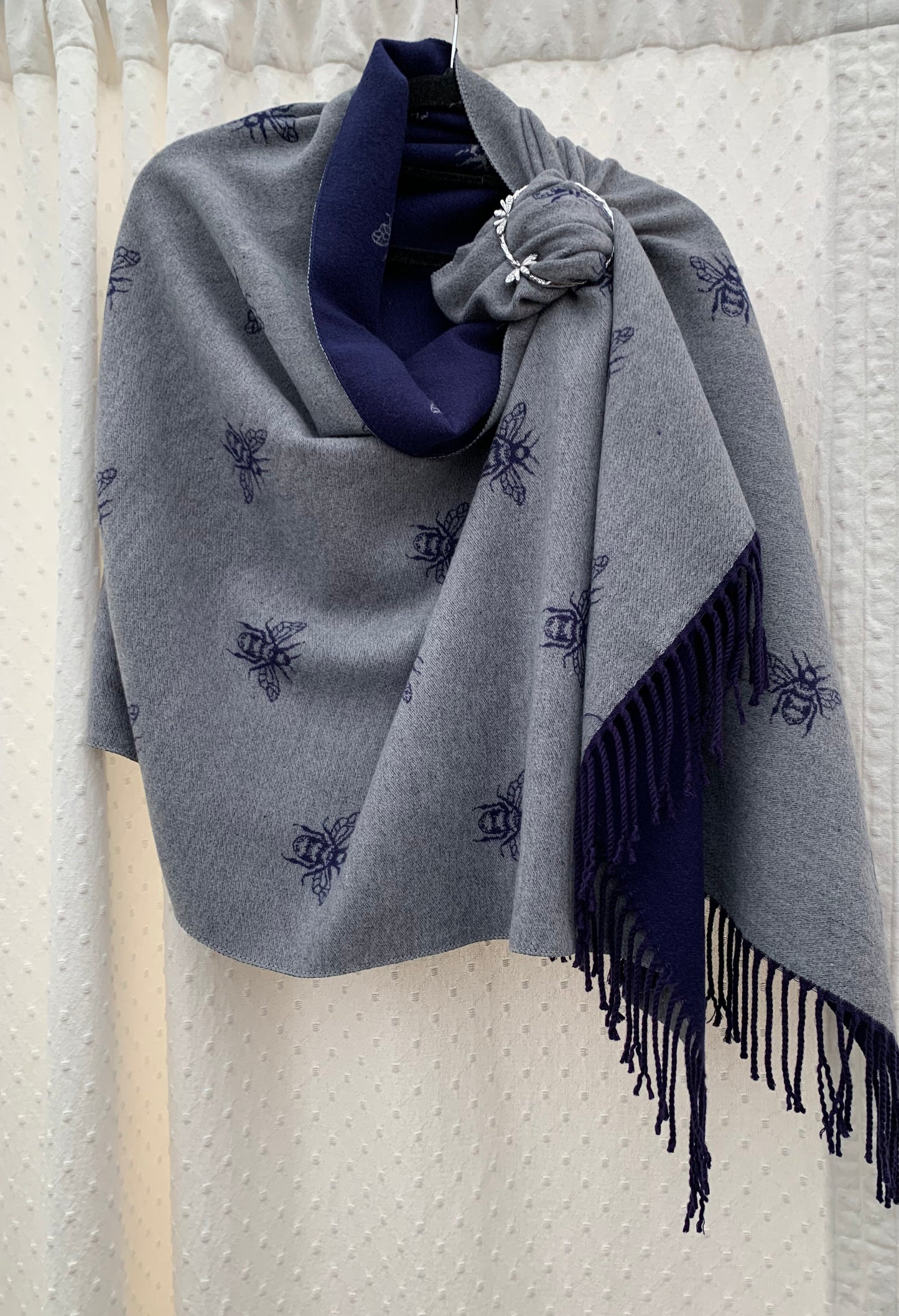 Super Soft Cashmere Blend Reversible Wrap/Pashmina