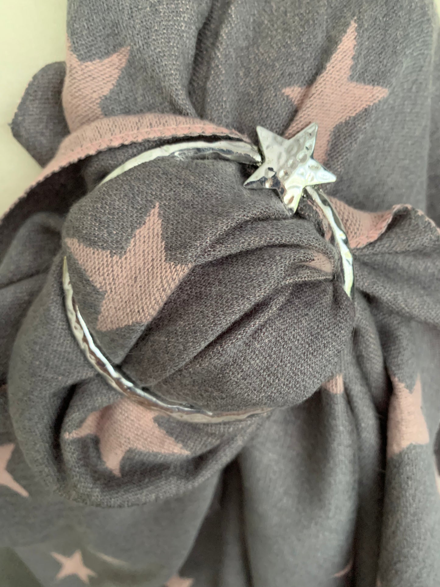 Star Scarf Ring