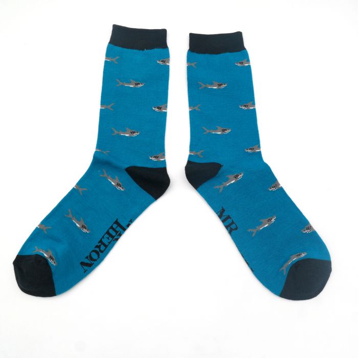 Bamboo Socks For Men - Sharks