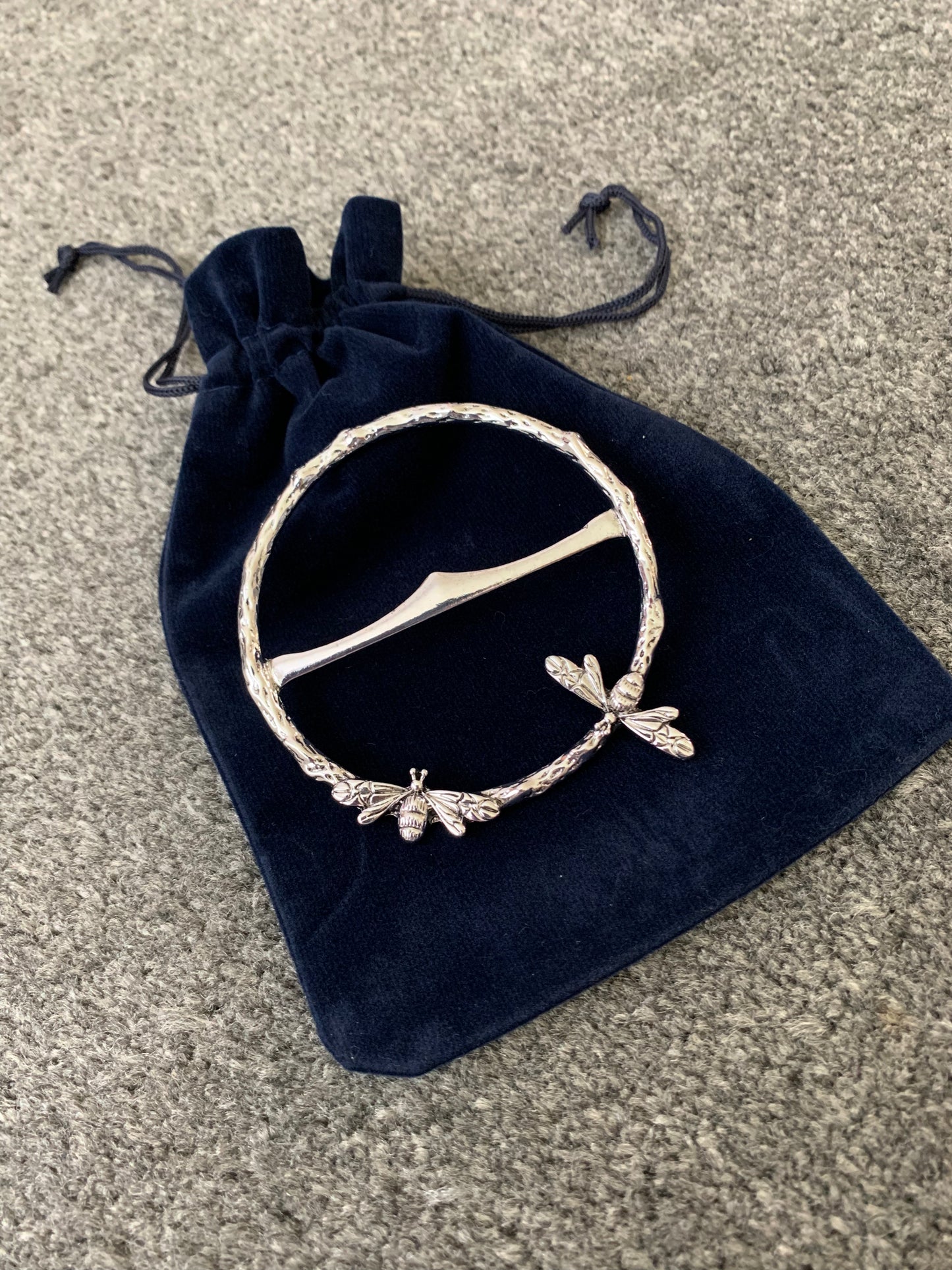 Bee Scarf Ring