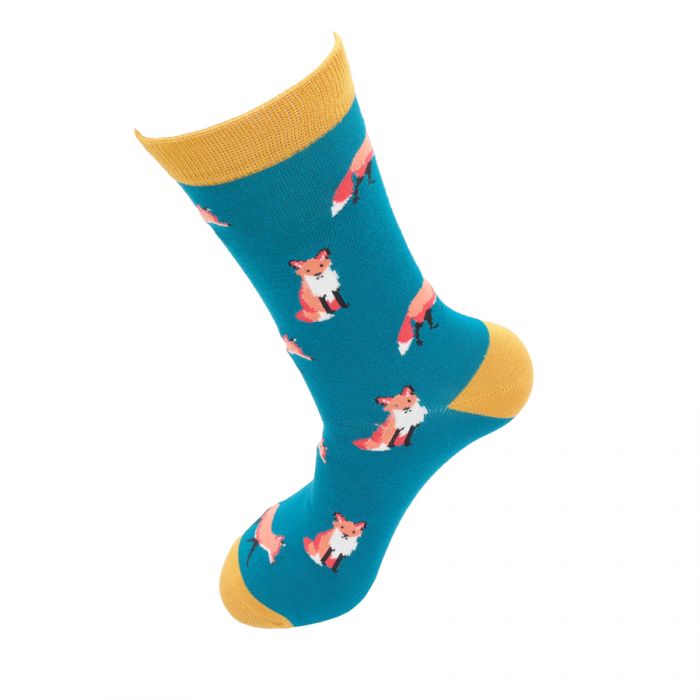 Bamboo Socks For Men - Foxes