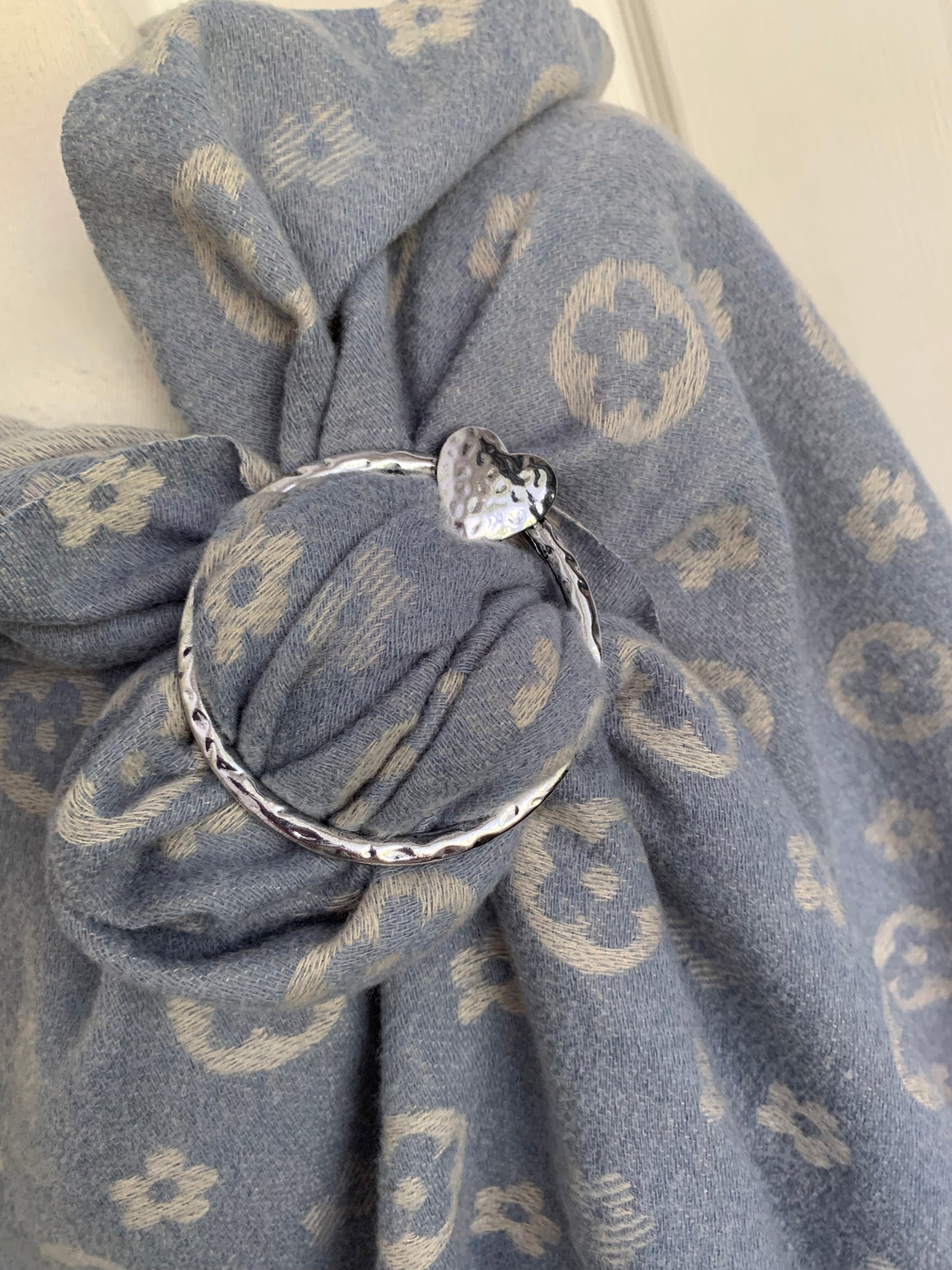 Heart Scarf Ring