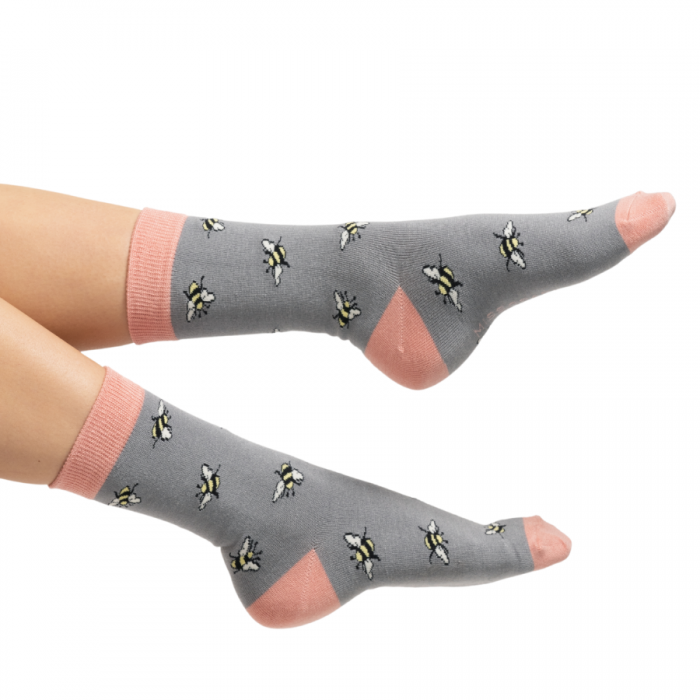 Bamboo Socks For Women - Bee