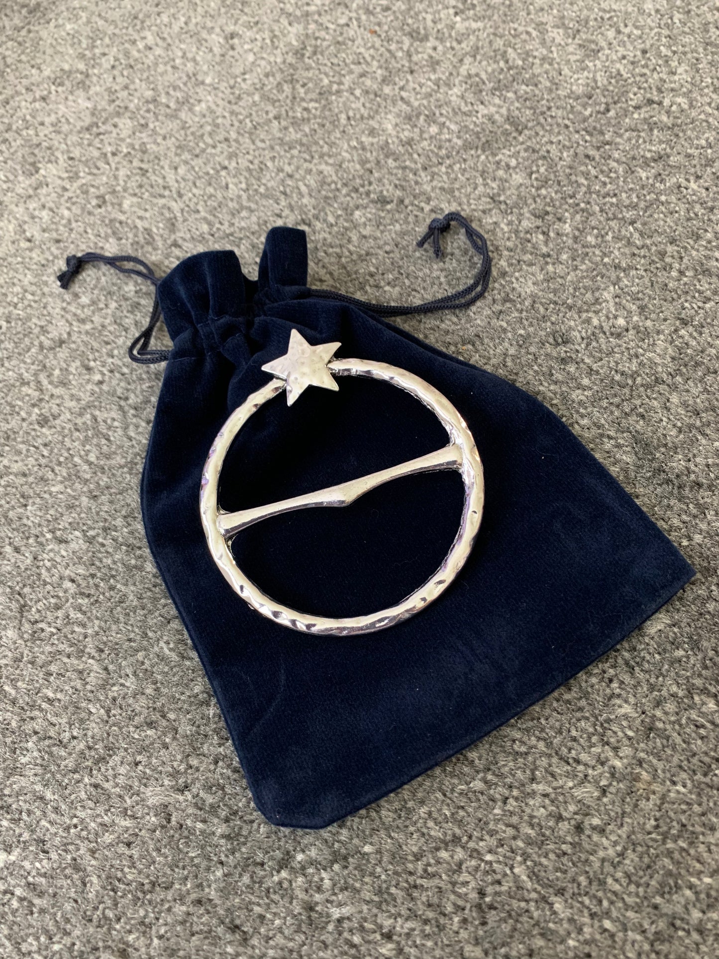 Star Scarf Ring