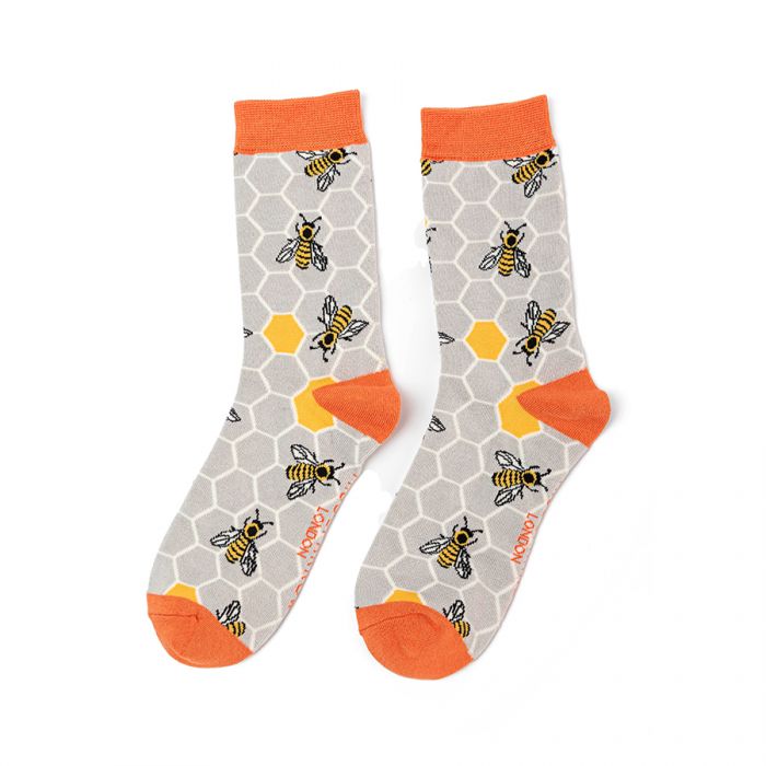 Bamboo Socks For Women - Bee Hive