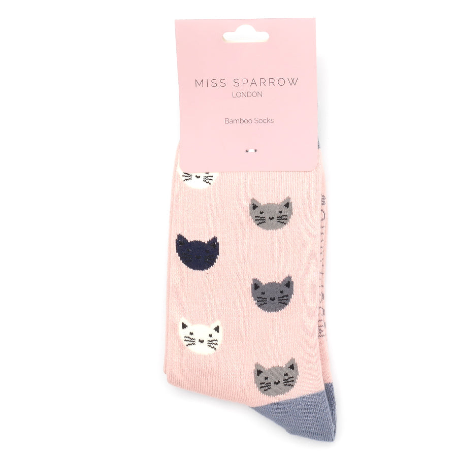 Bamboo Socks For Women - Cats