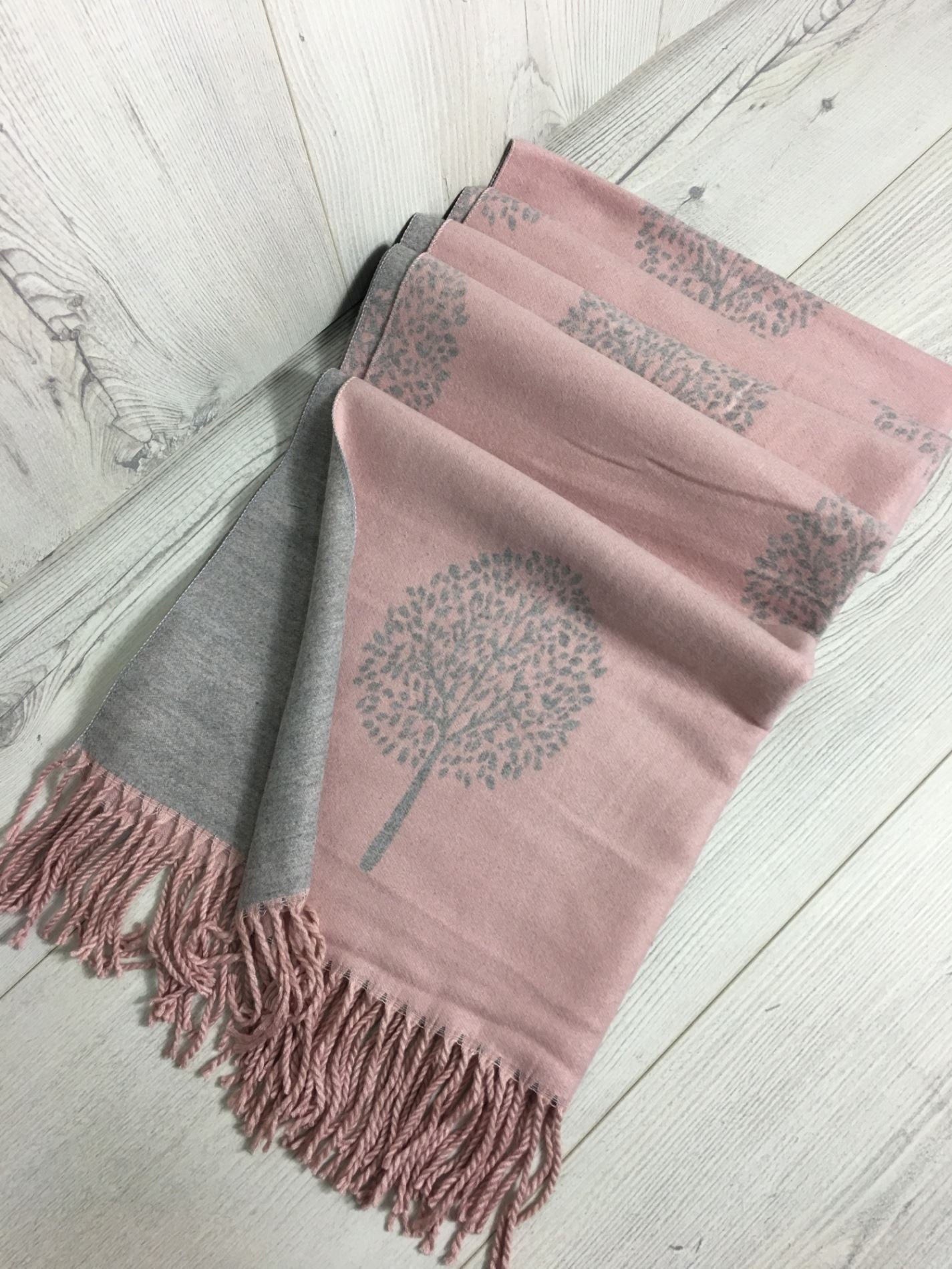Super Soft Cashmere Blend Reversible Pashmina/Wrap