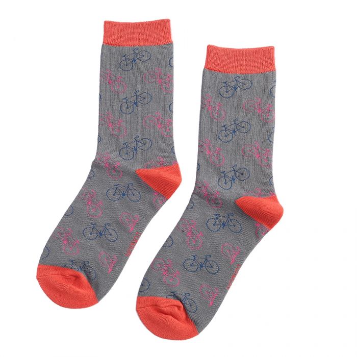 Bamboo Socks For Women - Bikes