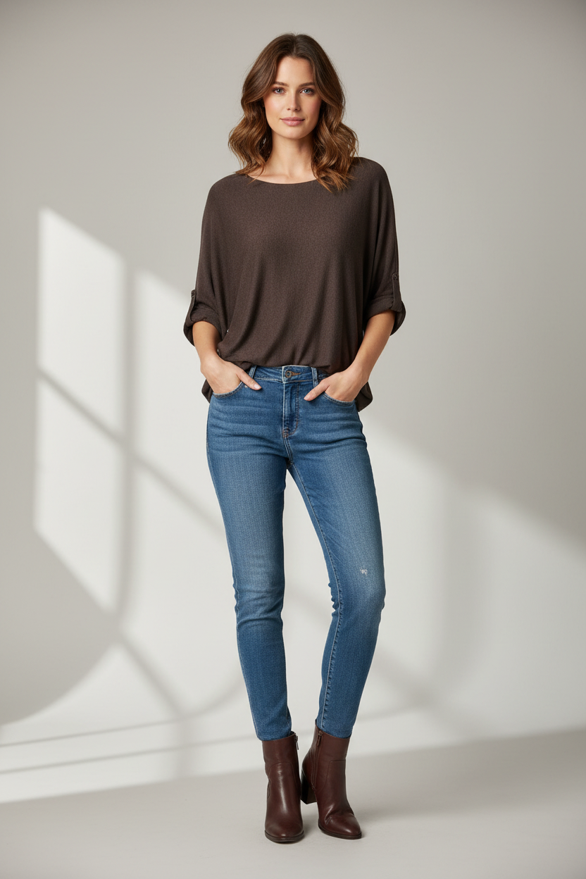 Plain Marl Jumper