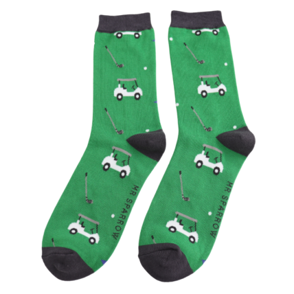 Bamboo Socks For Men - Golfing