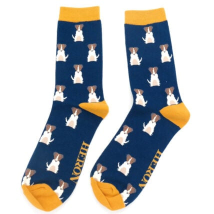 Bamboo Socks For Men - Jack Russells