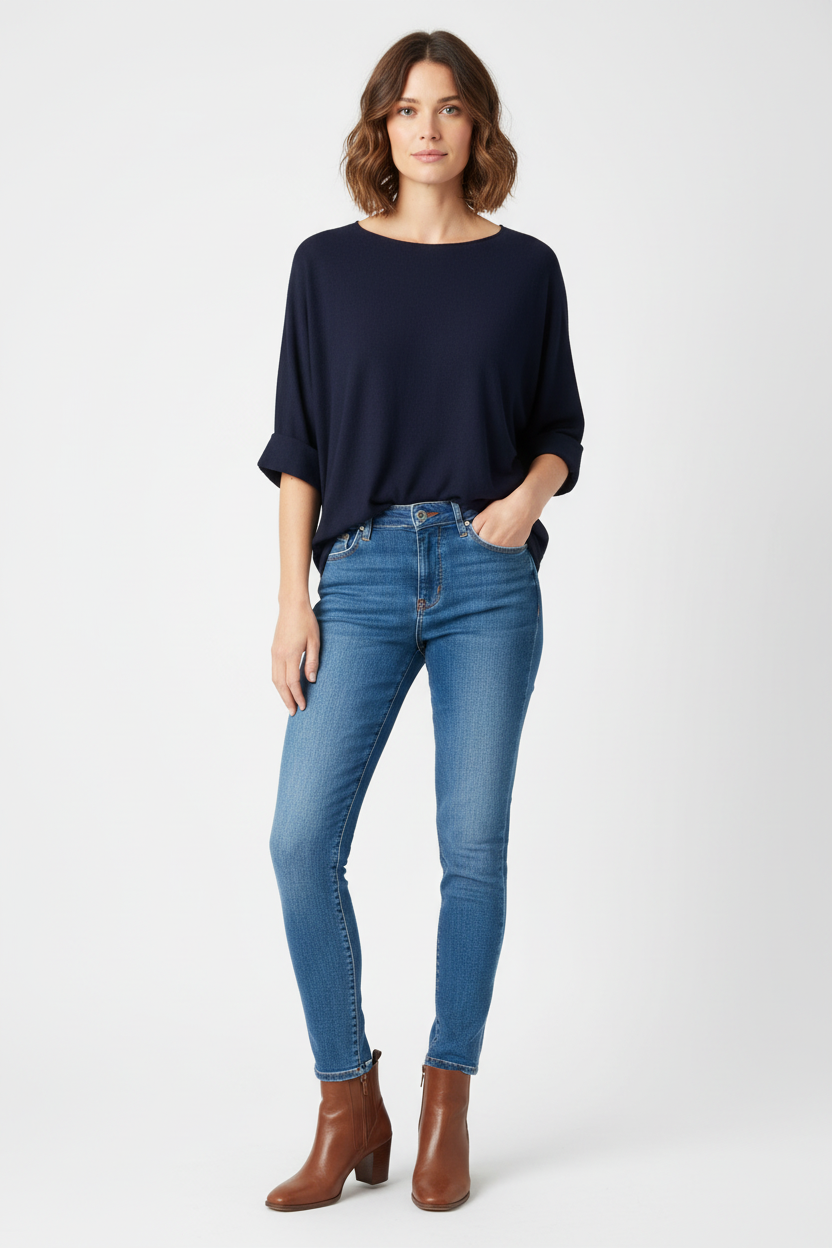 Plain Marl Jumper