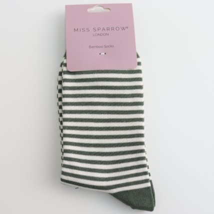 Bamboo Socks For Women - Simple Stripes