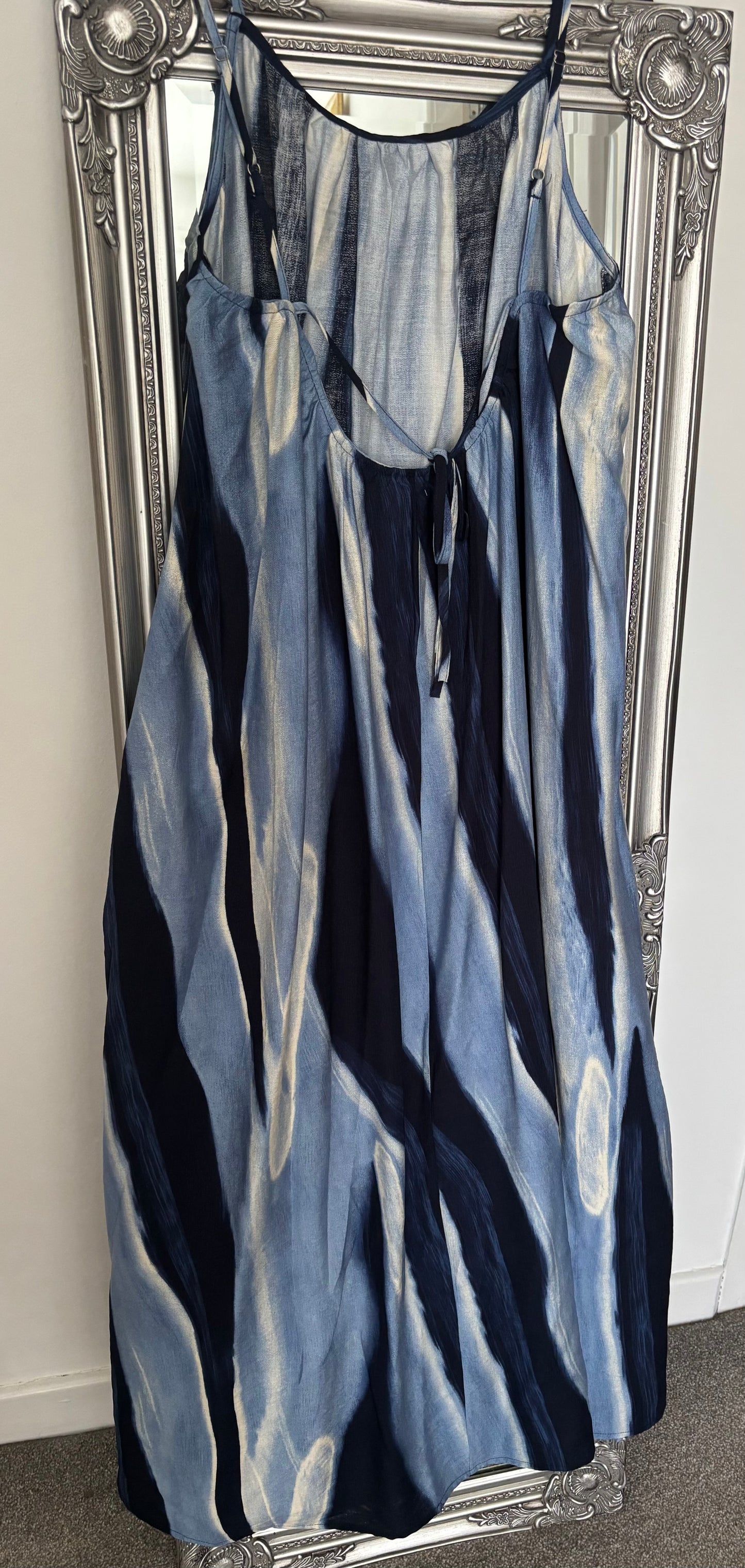 Two Tone Maxi Dress