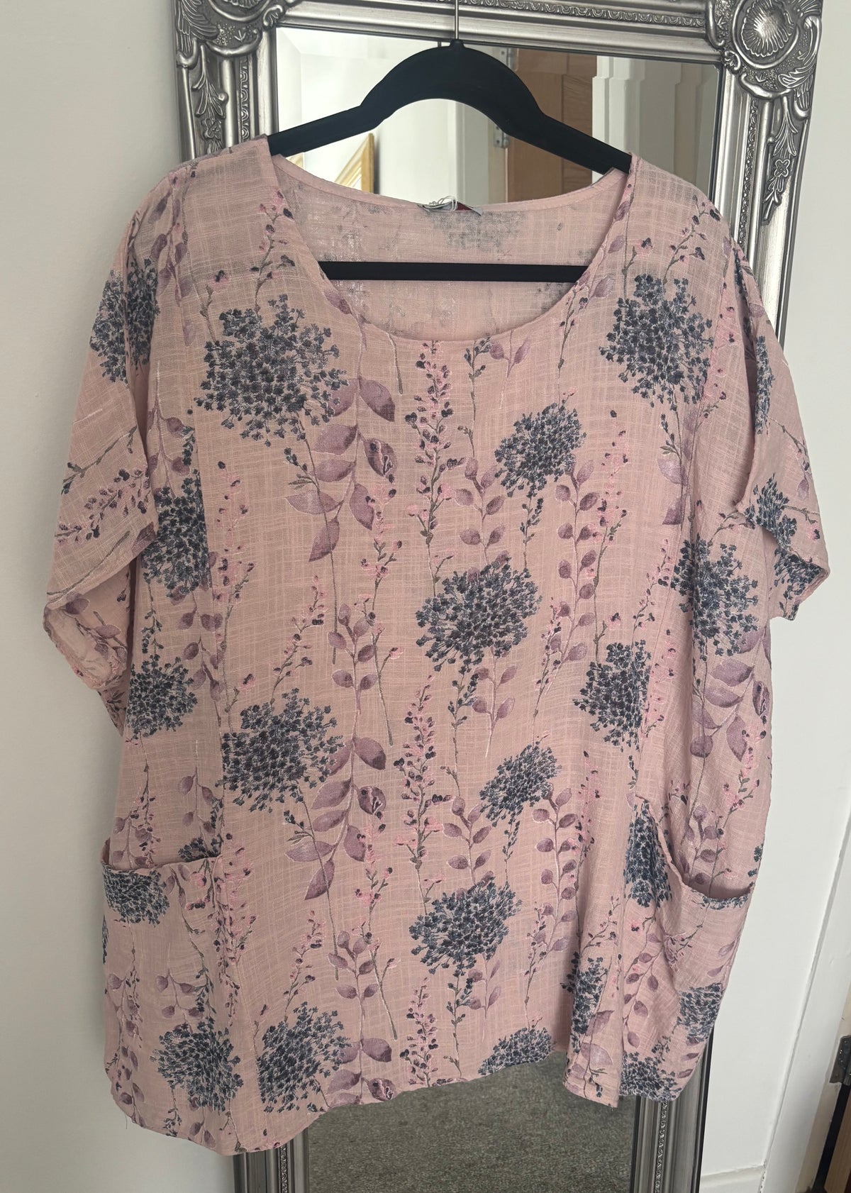 Cotton Floral Print Tunic