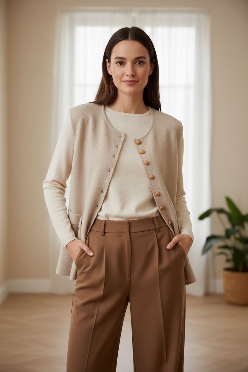 Knitted Gilet