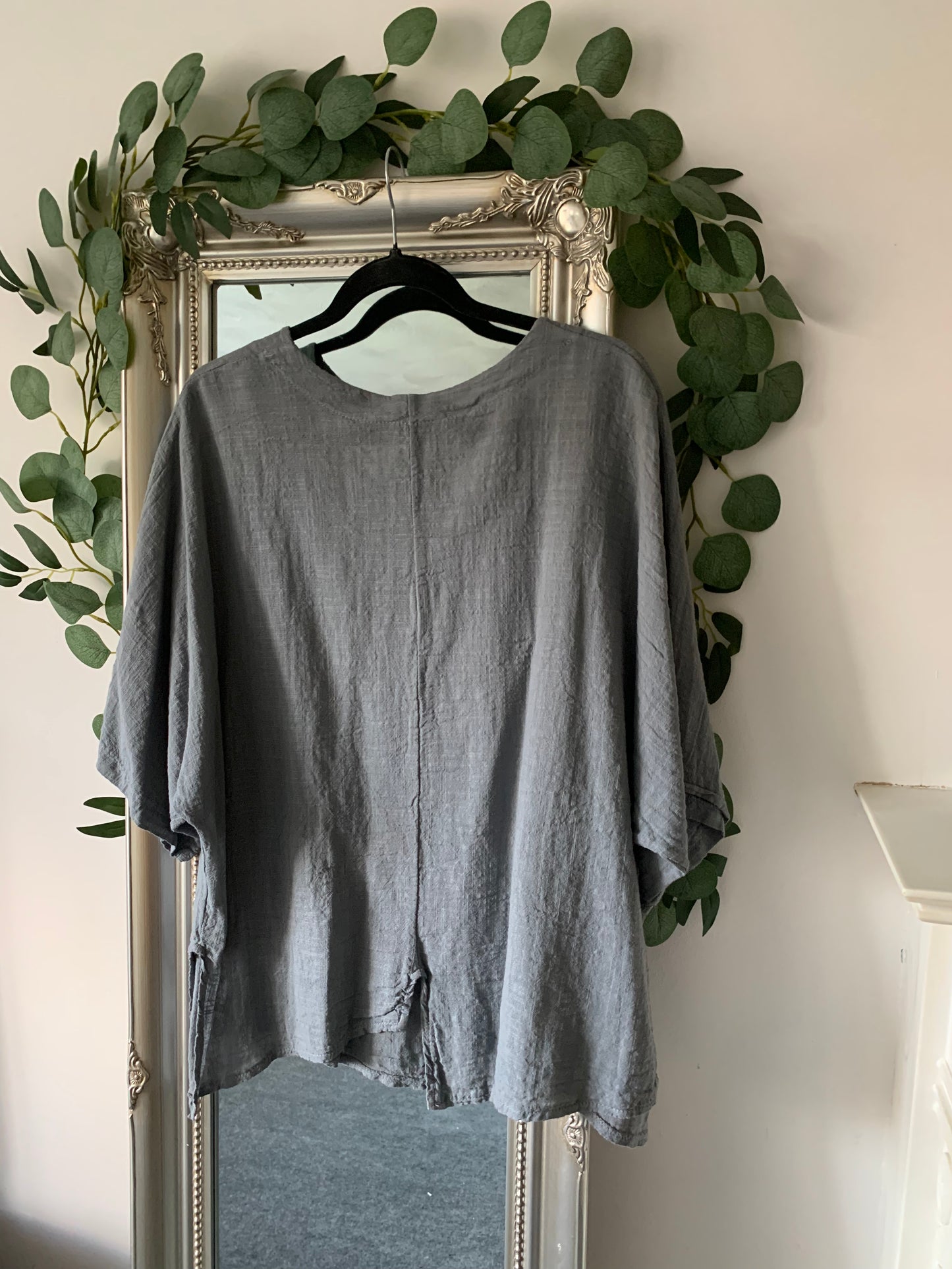 Plain Linen/Cotton Tunic