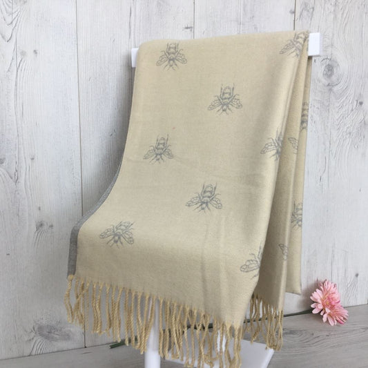 Super Soft Cashmere Blend Reversible Pashmina/Wrap