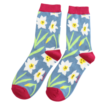 Bamboo Socks For Women - Daffodils