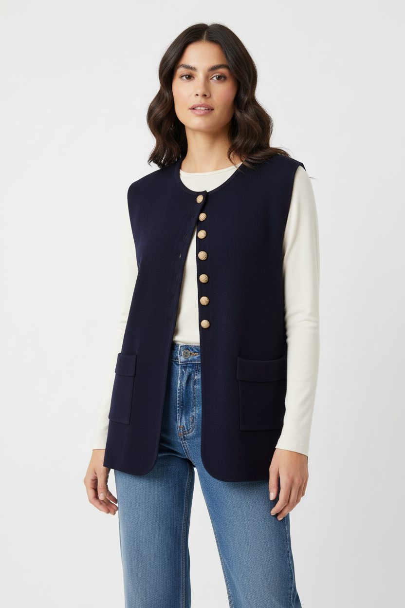 Knitted Gilet