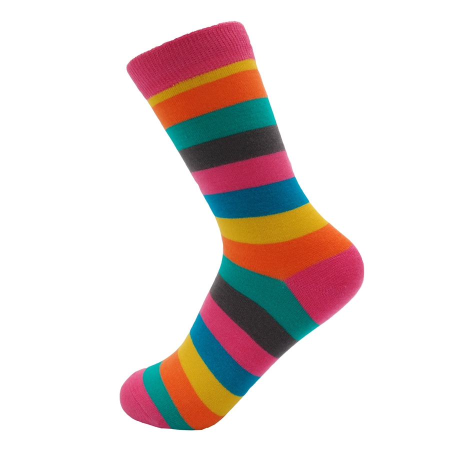 Bamboo Socks For Women - Thick Stripes