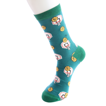 Bamboo Socks For Men - Basket Ball
