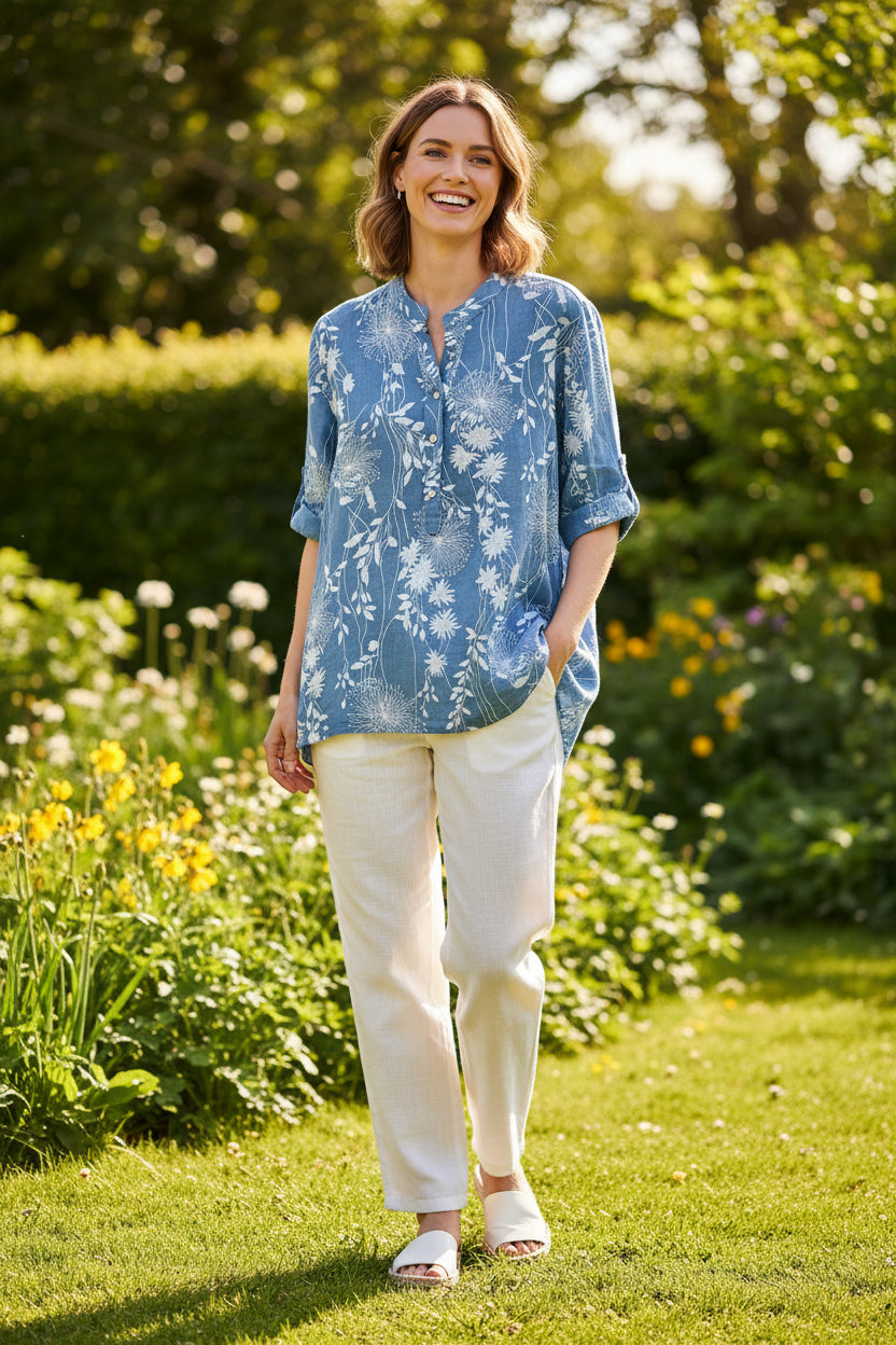 Dandelion Print Shirt