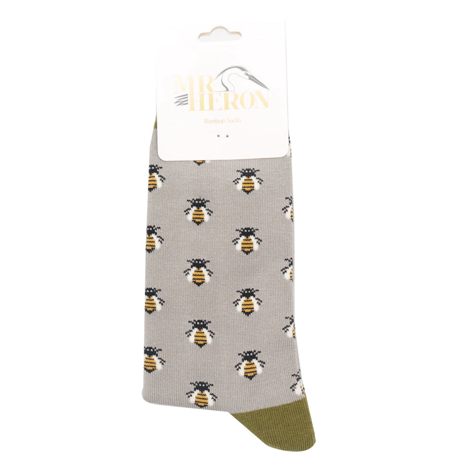 Bamboo Socks For Men - Bees