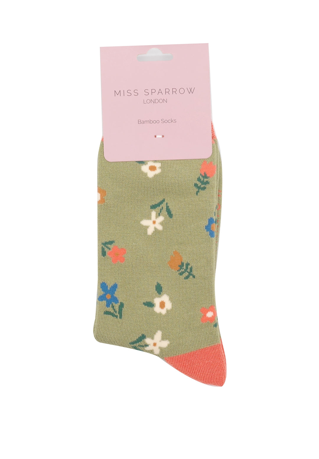 Bamboo Socks For Women - Tiny Flowers