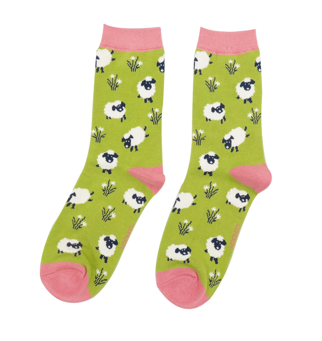 Bamboo Socks For Women - Sheep