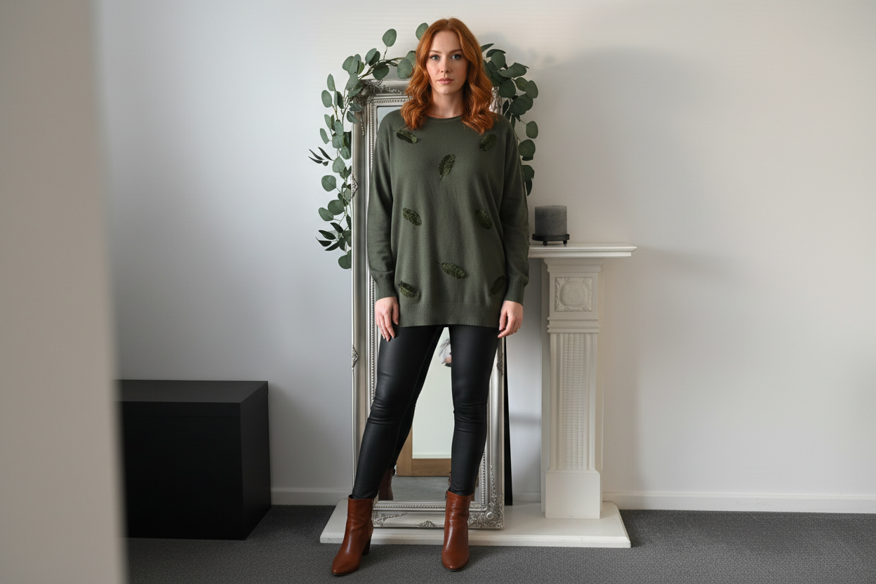 Super Soft Feather Jumper