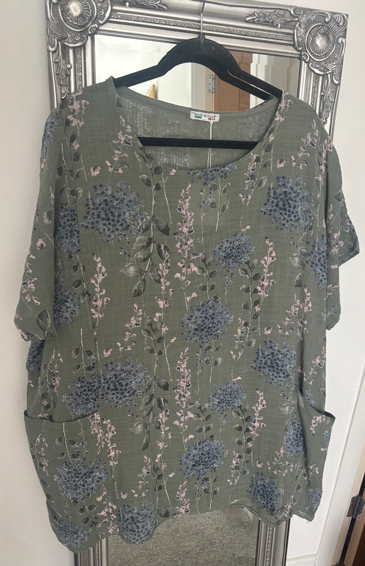 Cotton Floral Print Tunic