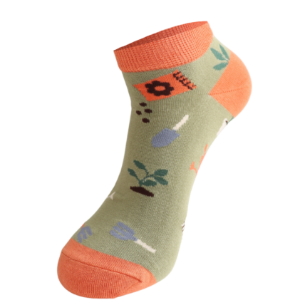 Bamboo Trainer Socks For Women - In The Allotment