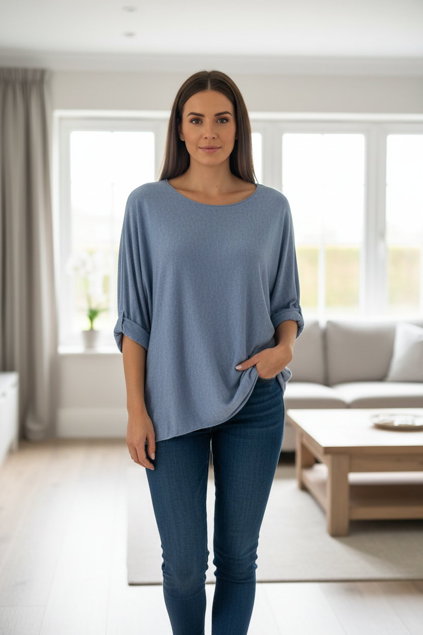 Plain Marl Jumper