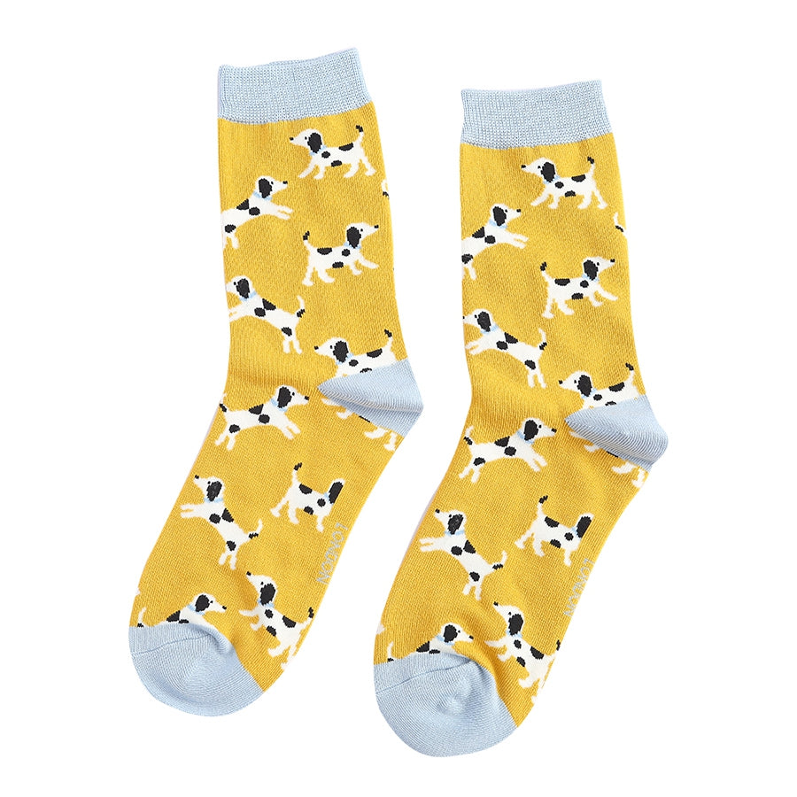 Bamboo Socks For Women - Dalmatians